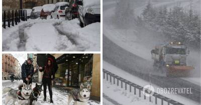 Снегопады в Испании и Франции вызвали проблемы с движением транспорта – фото