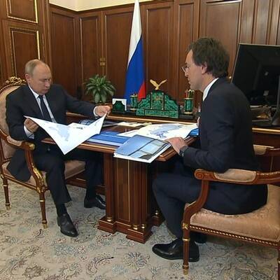 Путин провёл встречу с председателем совета директоров "БТС-МОСТ"