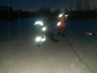Мужчина провалился под лед на озере в Канавинском районе