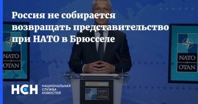 Александр Глушко - Россия не собирается возвращать представительство при НАТО в Брюсселе - nsn.fm - Россия - Брюссель