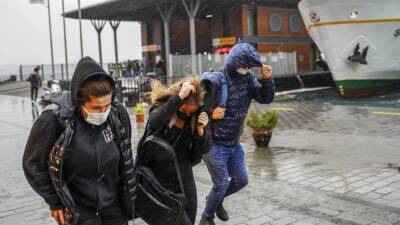 Смертоносный ураган в Стамбуле