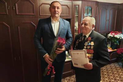 В Смоленске ветерану Великой Отечественной войны Виктору Якунину исполнилось 95 лет