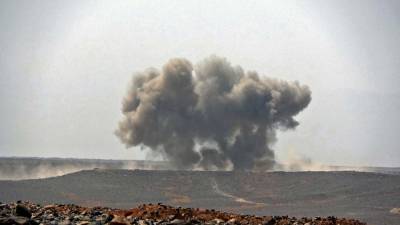 В ходе ударов арабской коалиции в Йемене погибли более 100 хуситов
