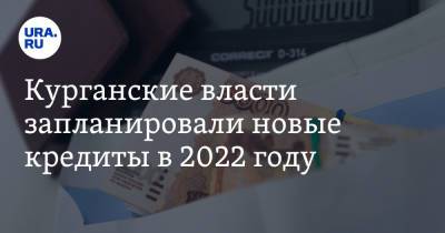Курганские власти запланировали новые кредиты в 2022 году