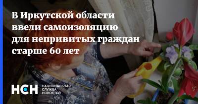 В Иркутской области ввели самоизоляцию для непривитых граждан старше 60 лет