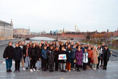 Школьникам из Ставрополя устроили познавательную поездку в Москву