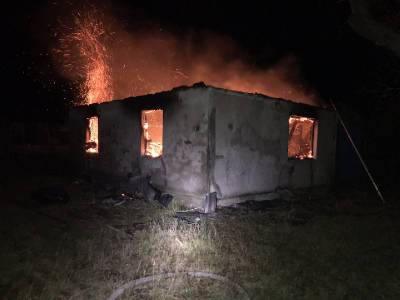 В Починковском районе в сгоревшем доме нашли труп
