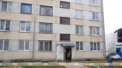В Могилеве произошел пожар в общежитии: один человек погиб, 8 эвакуированы