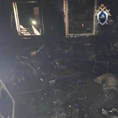 СК возбудил уголовное дело по факту гибели трех людей на пожаре в Володарском районе