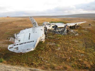 В Иркутской области потерпел крушение самолет Ан-12