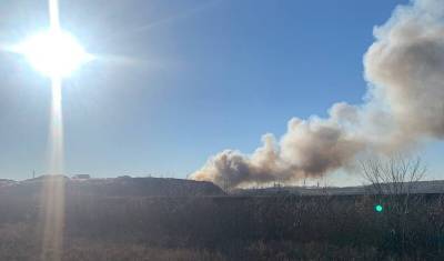 Мусорный полигон загорелся в Чишминском районе Башкирии
