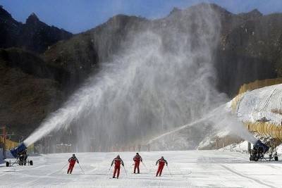 На горнолыжном курорте Мурманской области готовятся к зимнему сезону