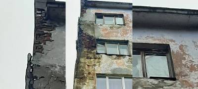 Жилой дом в Карелии разваливается по кирпичику (ФОТО и ВИДЕО)