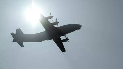 МЧС опубликовало видео с места крушения самолёта Ан-12 под Иркутском