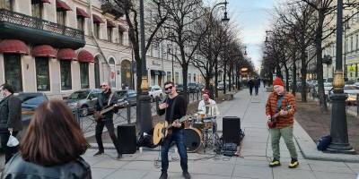 В Санкт-Петербурге уличным музыкантам запретили выступать на время локдауна