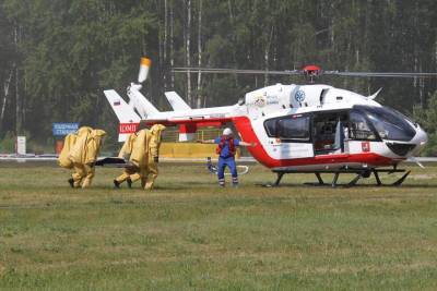 Вертолеты Московского авиацентра потушили 14 крупных пожаров с начала года