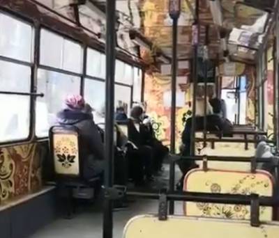 Трамваи встали из-за пассажирки без маски в Нижнем Новгороде