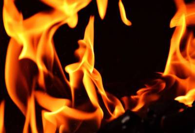 В Выборгском районе 3 ноября загорелся строящийся дом на площади 225 квадратных метров