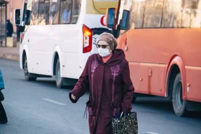 В Рязани составили протокол на пассажира транспорта без маски