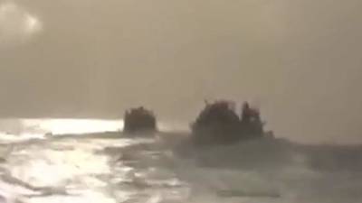 Появилось видео попытки перехвата ВМС США иранского танкера