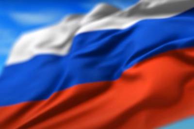 На военной базе в Гюмри развернули 100-метровый флаг России