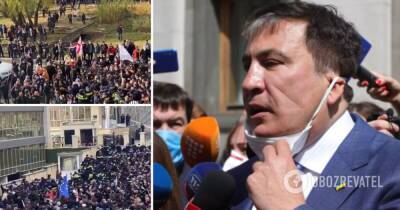 Михеил Саакашвили суд 29 ноября 2021 – начались потасовки – фото, видео и последние новости