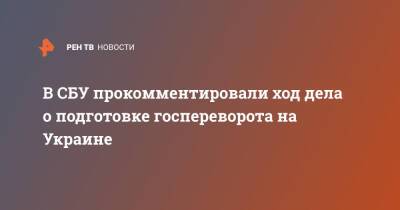В СБУ прокомментировали ход дела о подготовке госпереворота на Украине