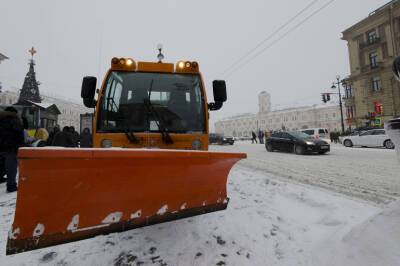 Куда утром во вторник не заглянула снегоуборочная техника - neva.today - Санкт-Петербург