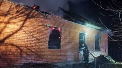 В Оршанском районе при пожаре погибли двое мужчин