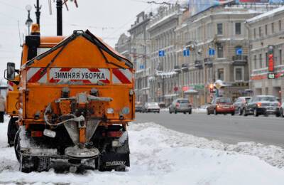 Во вторник в Петербурге ожидаются снег и сильный ветер