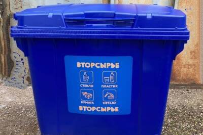 Контейнеры для раздельного сбора мусора установят в Новгороде, Боровичах, Валдае и Старой Руссе
