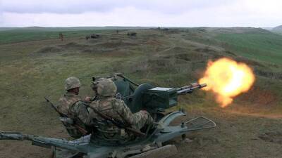 Подразделения ПВО ВС Азербайджана выполнили боевые стрельбы (ВИДЕО)