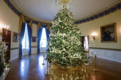 Рождественская елка в Белом доме: чем отличаются праздничные традиции Джилл Байден от виденья Мелании Трамп (ФОТО)