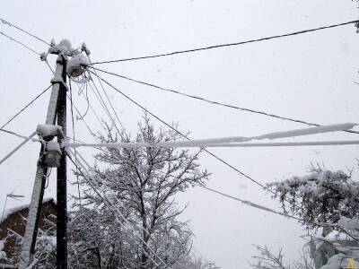 В Смоленской области из-за непогоды произошло отключение электроэнергии