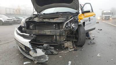 Смертельное ДТП произошло с такси на Киевском шоссе