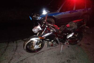 ГИБДД: В Мостовском районе пьяный мотоциклист без прав вылетел с дороги