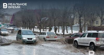 Последний день осени в Татарстане: ливень, ветер и потоп