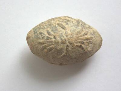 Археологи из Израиля нашли 2000-летний камень для боевой пращи