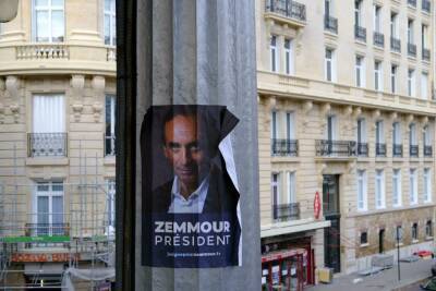 Националист Эрик Земур официально объявил о своей кандидатуре на президентских выборах во Франции