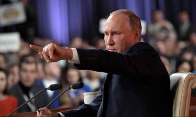 "Говорили еще в начале года": Путин ответил на вопрос об угрозе вторжения в Украину