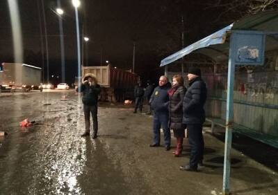 Мэр Рязани Елена Сорокина приехала на место гибели двух женщин на Ряжском шоссе