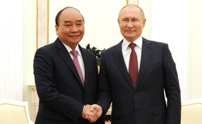 Главы РФ и Вьетнама приняли заявление по итогам переговоров в Москве