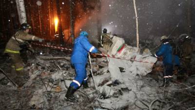 СМИ: Причиной падения самолета в Иркутской области стал ледяной дождь