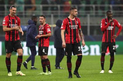 Милан установил клубный антирекорд в Лиге чемпионов