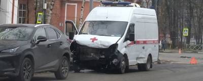 В Ярославле скорая помощь попала в ДТП, когда везла пациента без сознания