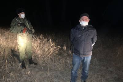 Карьериста поймали на попытке пересечь границу Новосибирской области