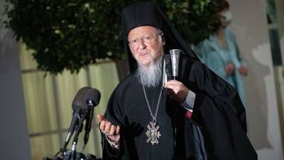 константинопольский патриарх Варфоломей - Константинопольскому патриарху успешно установили стент - iz.ru - США - Израиль