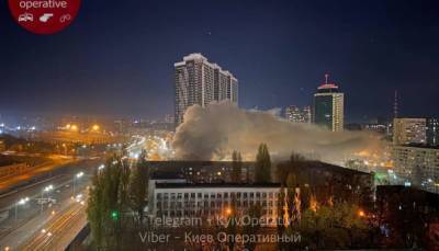 В центре Киева горела пиццерия (ФОТО)