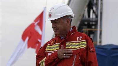 Эрдоган пообещал «хорошие новости» с газовых платформ в Чëрном море