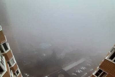 Не видно ни зги: Воронеж накрыло сильнейшим туманом